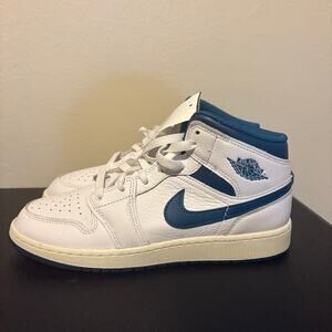 Air Jordan 1 Mid GS Industrial Blue White – Size 6.5Y/ 8W – NWT